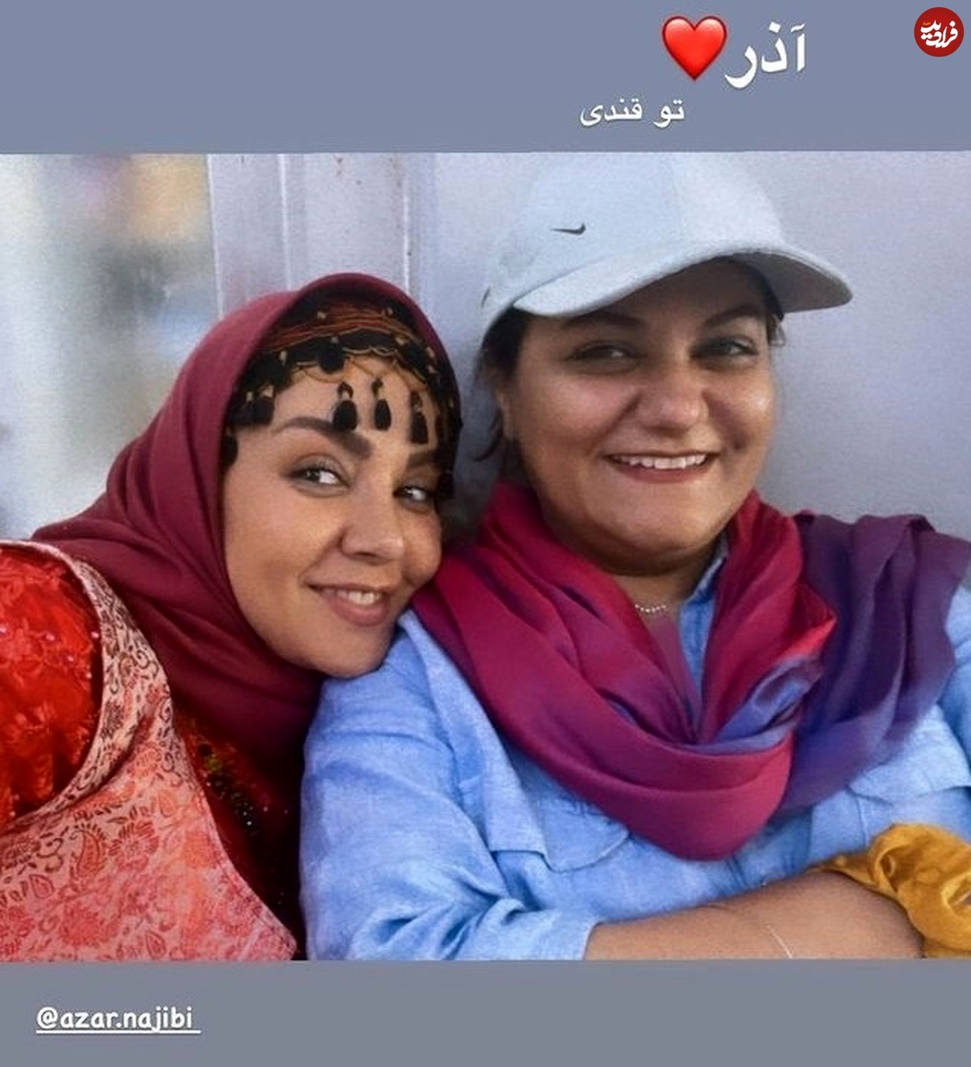 فیلم| قابی جدید از تیپ و چهره شیرین «نون خ» در پشت صحنه سریال