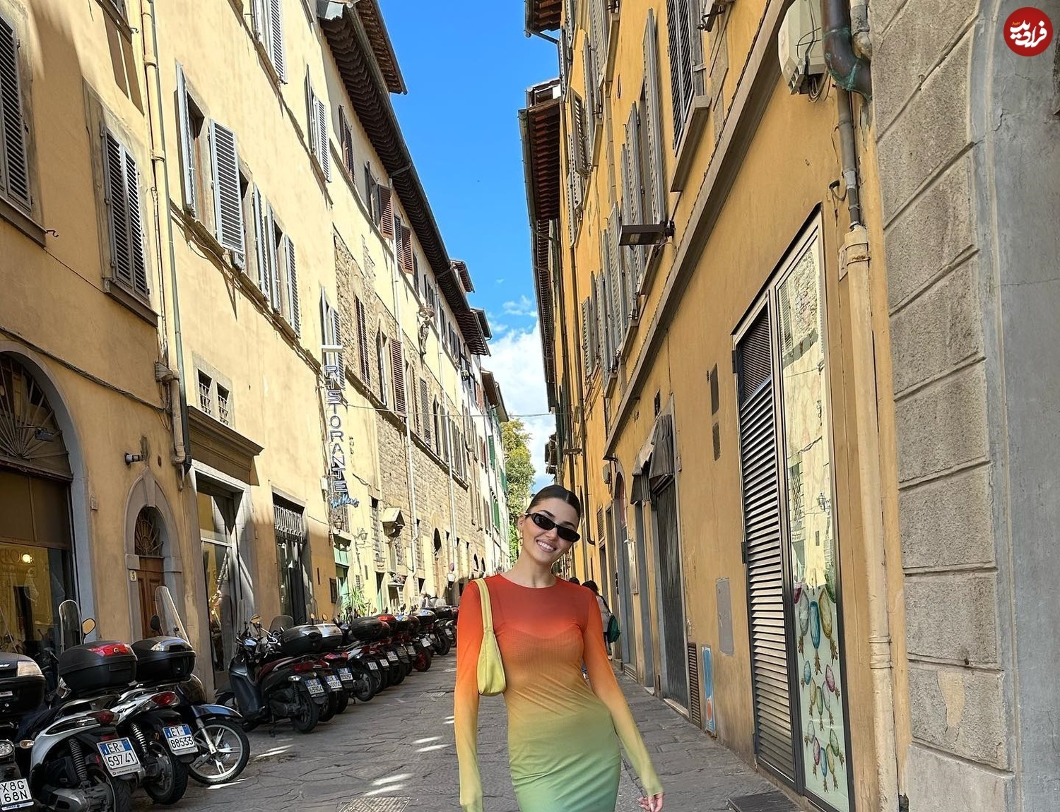 عکس| استایل خاص «هانده ارچل» در ایتالیا