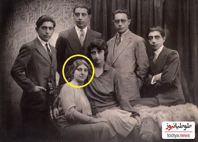 عکس| تصویری جالب از دختر مظفرالدین‌شاه در لباس عروس