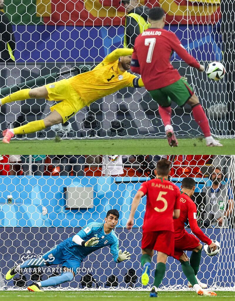 عکس| دژاوو برای رونالدو؛ تکرار پنالتی کریستیانو به بیرانوند در یورو ۲۰۲۴ عکس| دژاوو برای رونالدو؛ تکرار پنالتی کریستیانو به بیرانوند در یورو ۲۰۲۴
