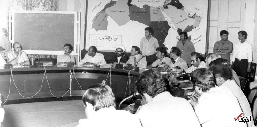 عکس| سال ۱۳۵۸؛ نشست خبری محمد منتظری