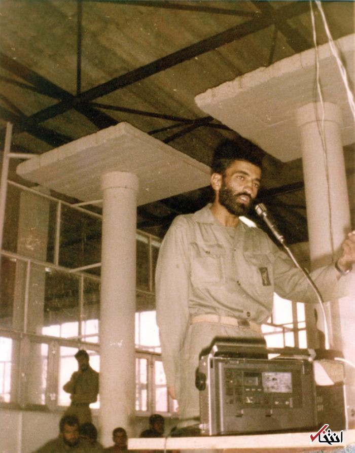 عکس| آخرین سخنرانی فرمانده