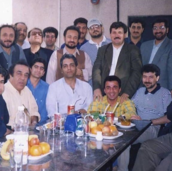 عکس| استوری نوستالژیک داریوش فرضیایی از هنرمندان