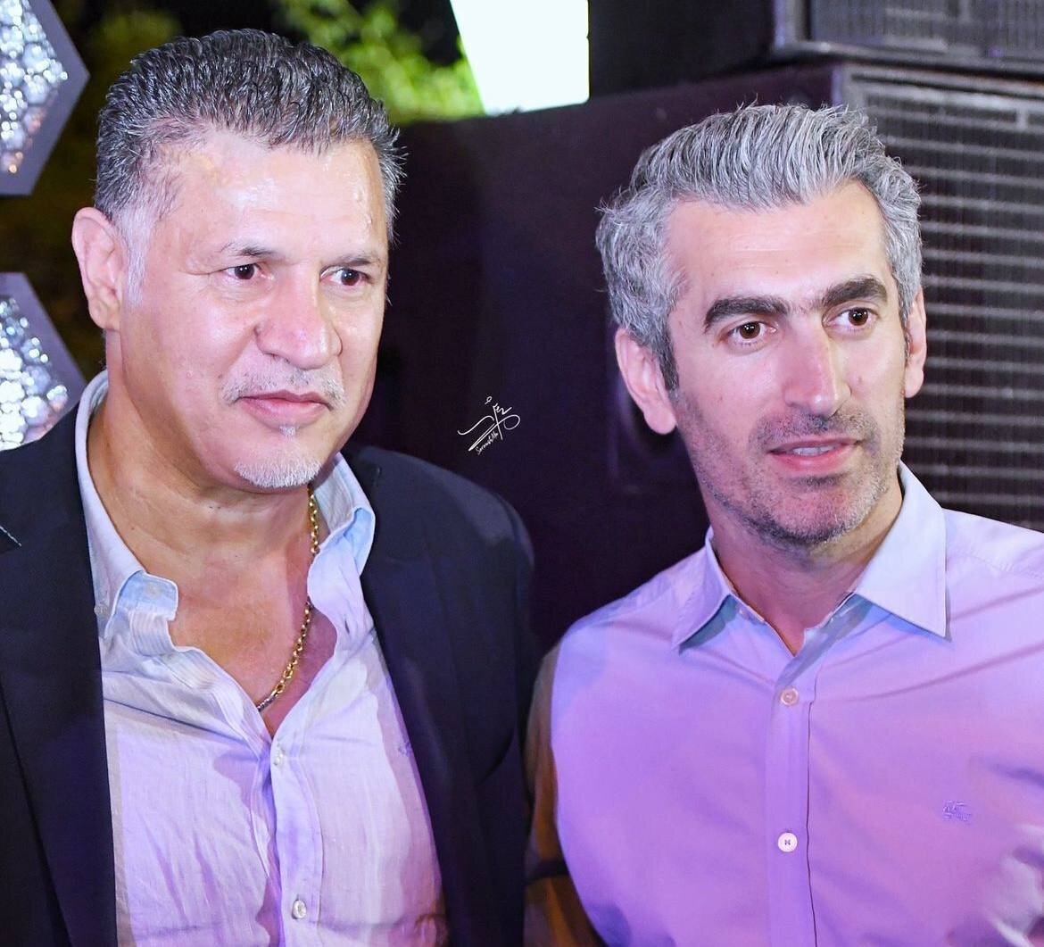 عکس| قاب مشترک دایی و یک استقلالی در تهران