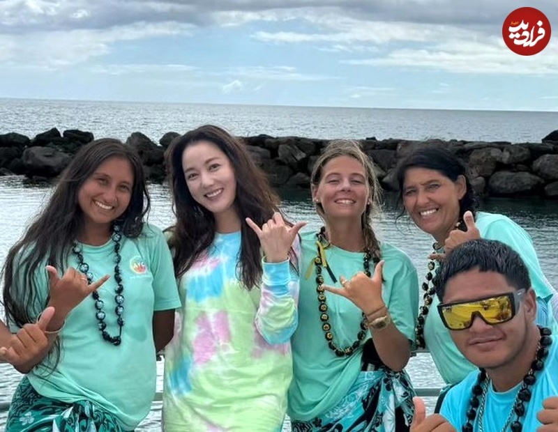 عکس| تیپ ساحلی بازیگر سریال دونگ‌یی در جزایر هاوایی