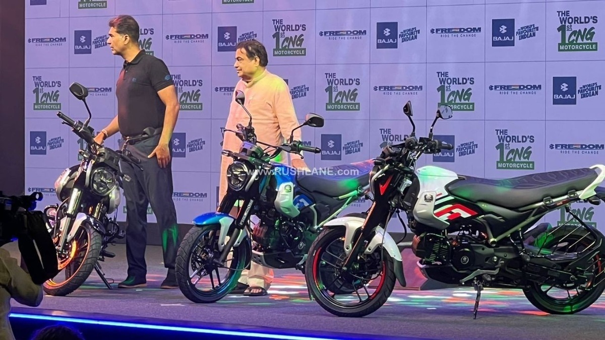 فیلم| ساخت نخستین موتورسیکلت با سوخت سی ان جی در هند