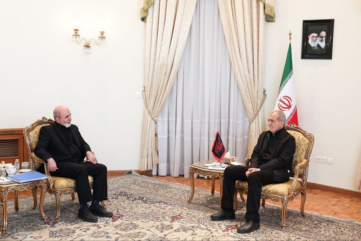 دبیر شورایعالی امنیت ملی با رئیس جمهور منتخب دیدار کرد