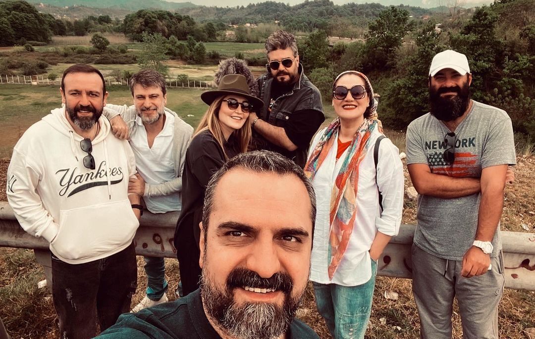 تصویر لو رفته از شبنم مقدمی در سفر تصویر لو رفته از شبنم مقدمی در سفر