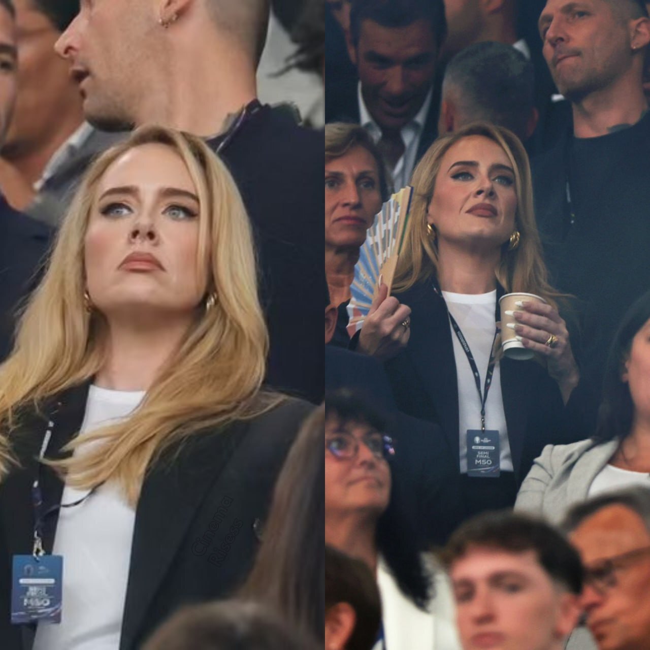 تازه‌ترین تصاویر از ادل در یک مکان غیرمنتظره