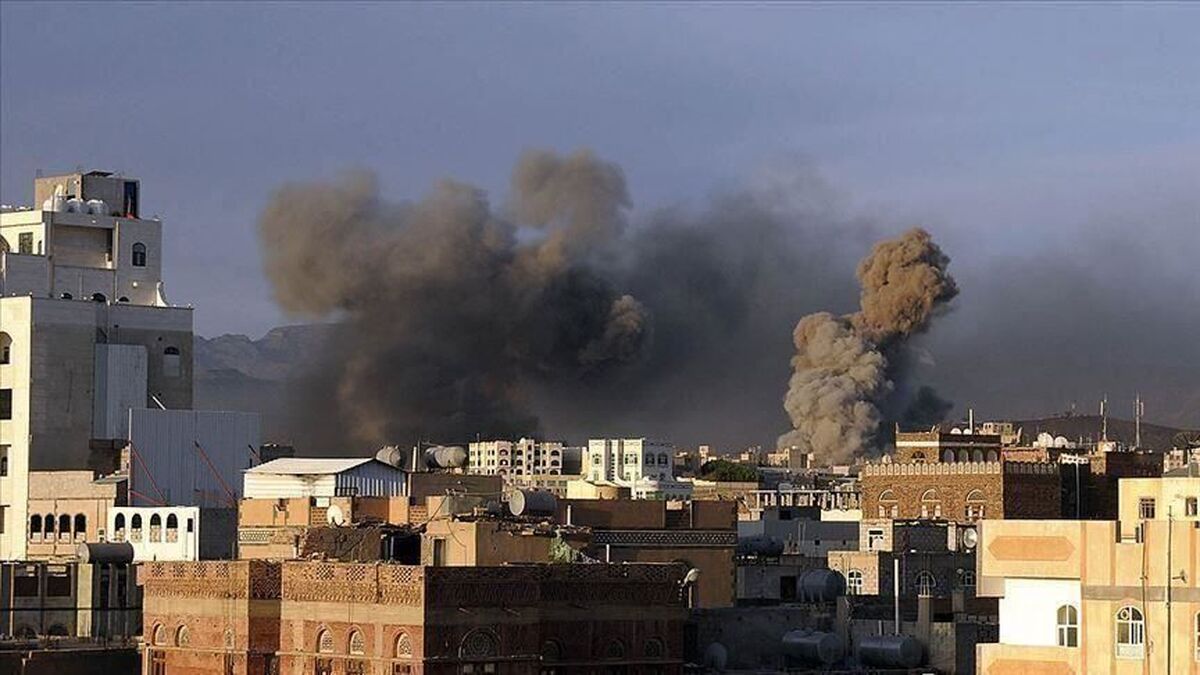 منطقه‌ای در غرب یمن بمباران شد