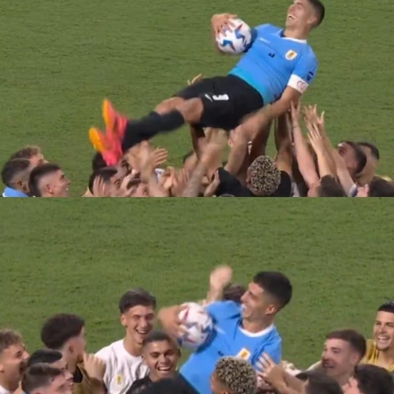 تصاویری که وداع سوارز را تایید کردند