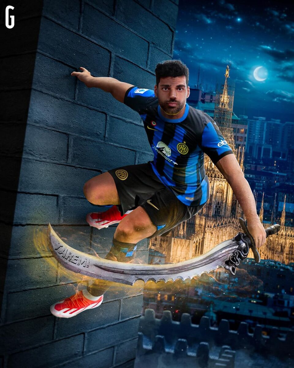 عکس| ستاره فوتبال ایران در نقش شاهزاده ایرانی؛ طارمی شمشیر به دست شد