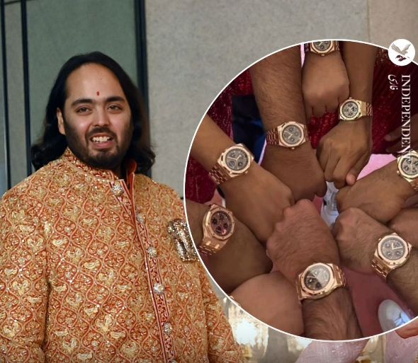 هدیه معروفترین داماد جهان به ساقدوشهایش هدیه معروفترین داماد جهان به ساقدوشهایش