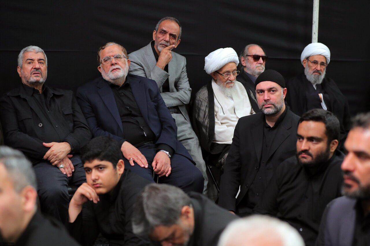 عکسی از داماد آمریکایی حدادعادل در بیت رهبری