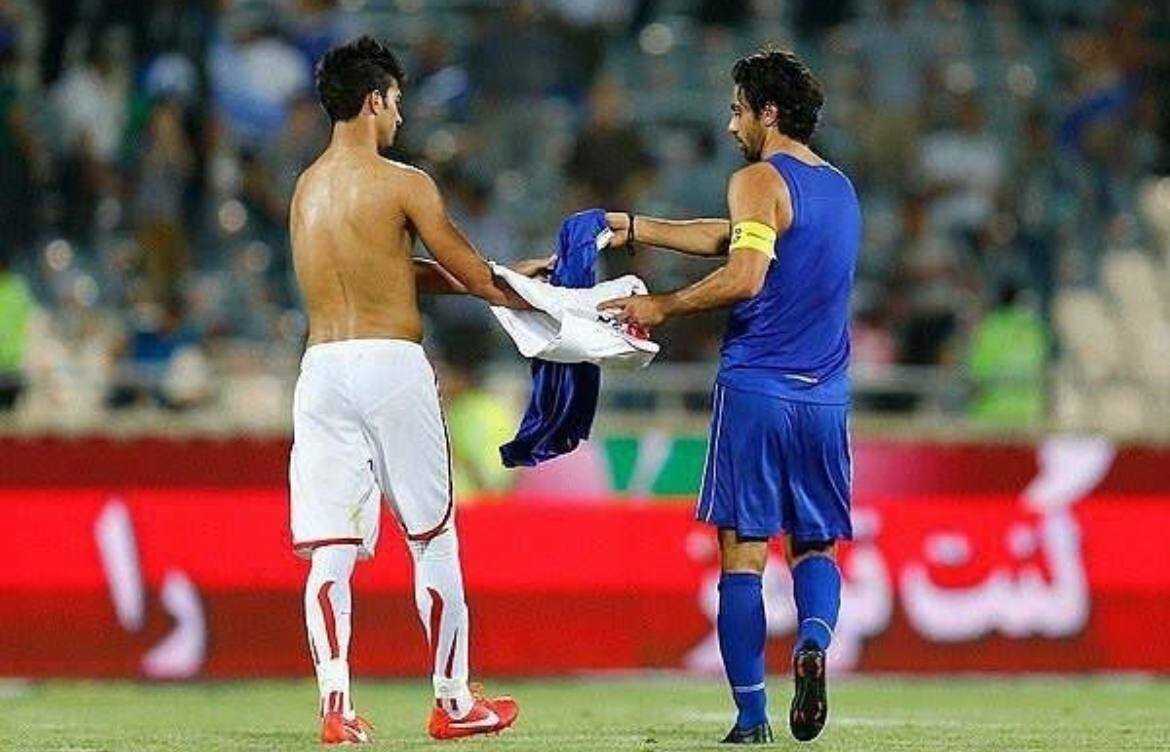 عکس| برخورد ویژه رامین رضاییان با فرهاد مجیدی