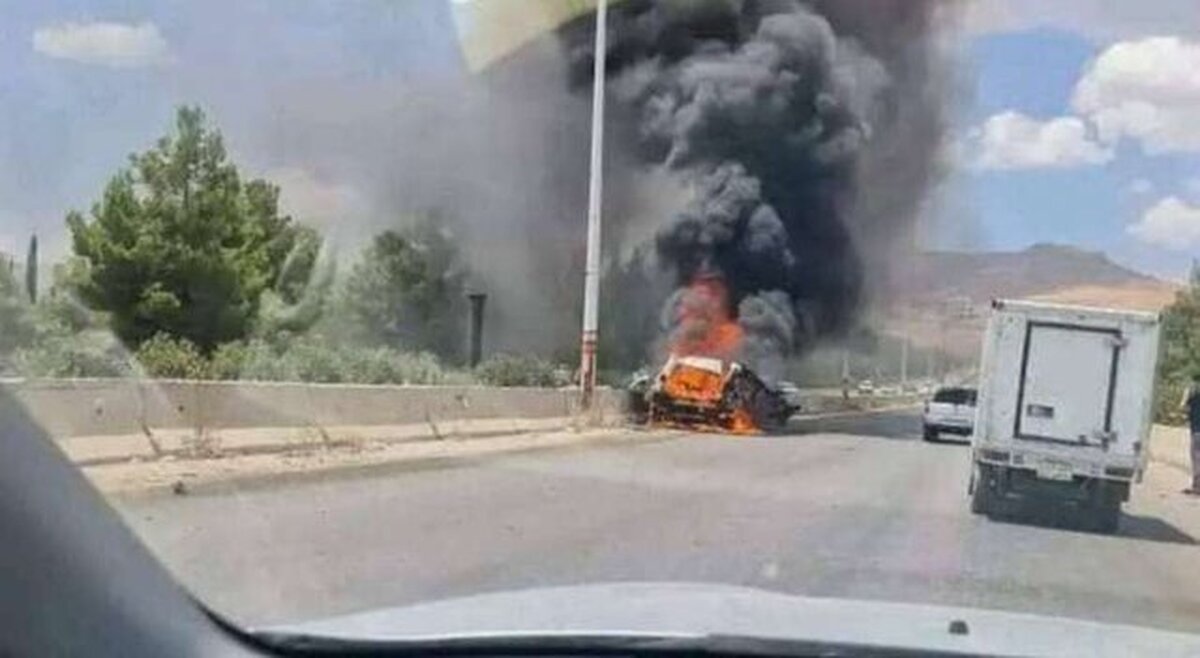 حمله پهپادی رژیم صهیونیستی به خودرویی در مرز سوریه و لبنان