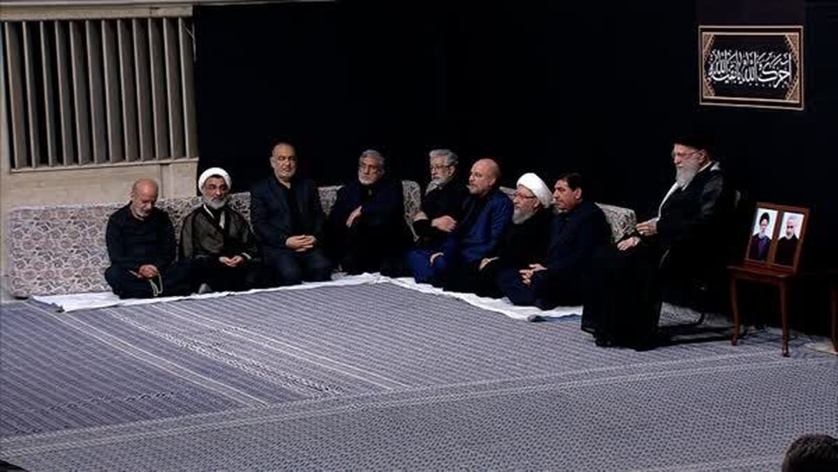 آخرین شب عزاداری امام حسین با حضور رهبری و سخنرانی صدیقی