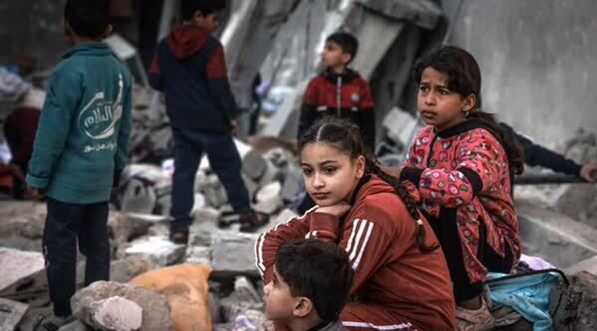 یونیسف: ۹۰ درصد از ساکنان غزه آواره شده‌اند