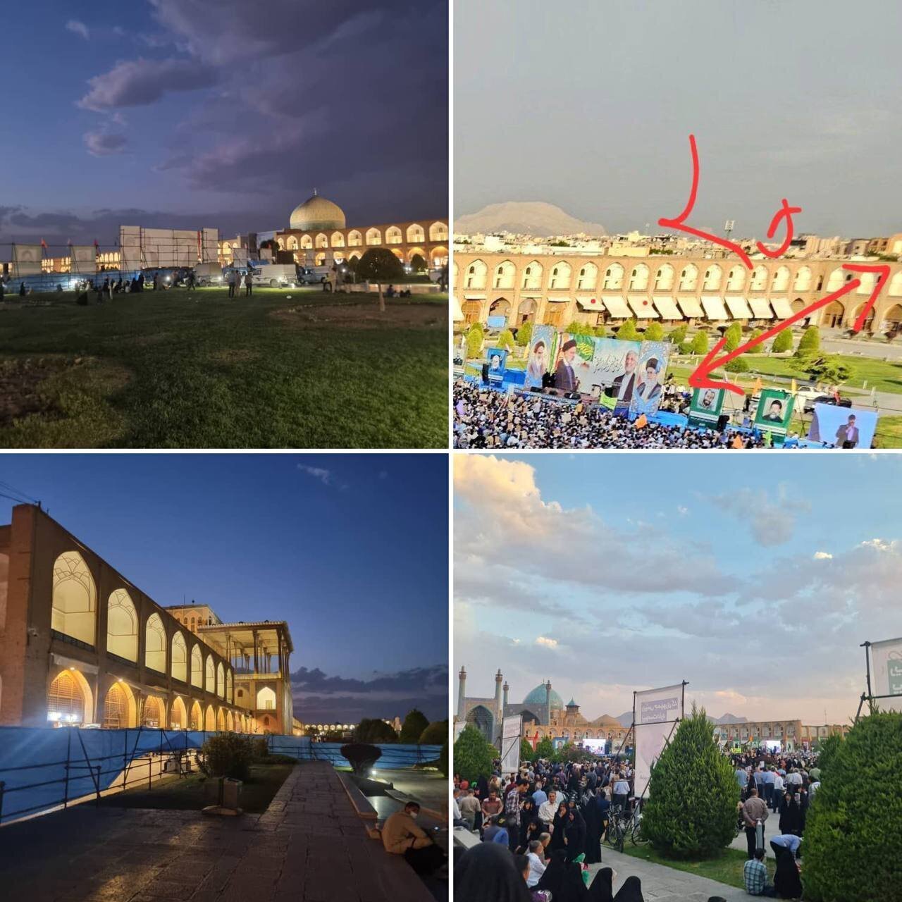 عکس | میدان نقش اصفهان جهان برای سعید جلیلی نصف شد! عکس | میدان نقش اصفهان جهان برای سعید جلیلی نصف شد!