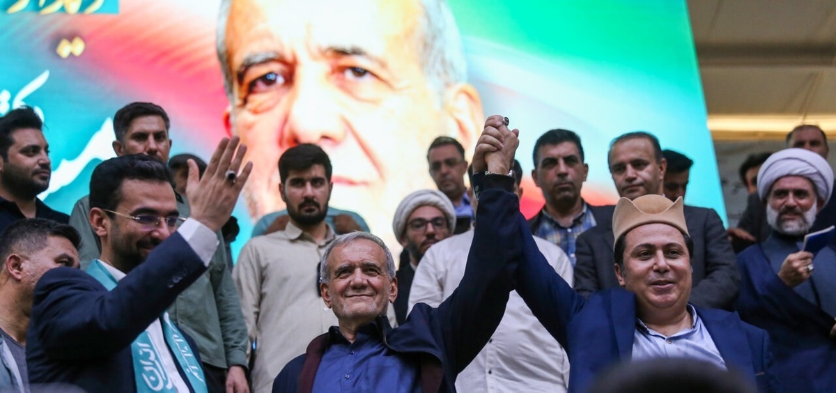 تصاویر | سفر انتخاباتی مسعود پزشکیان به شیراز