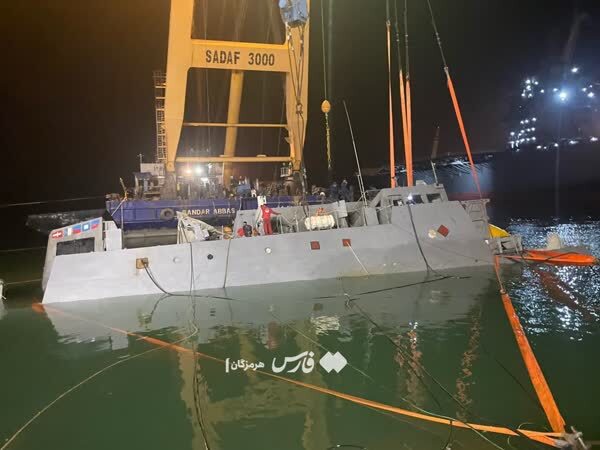 سهند از آب بیرون آورده شد + عکس