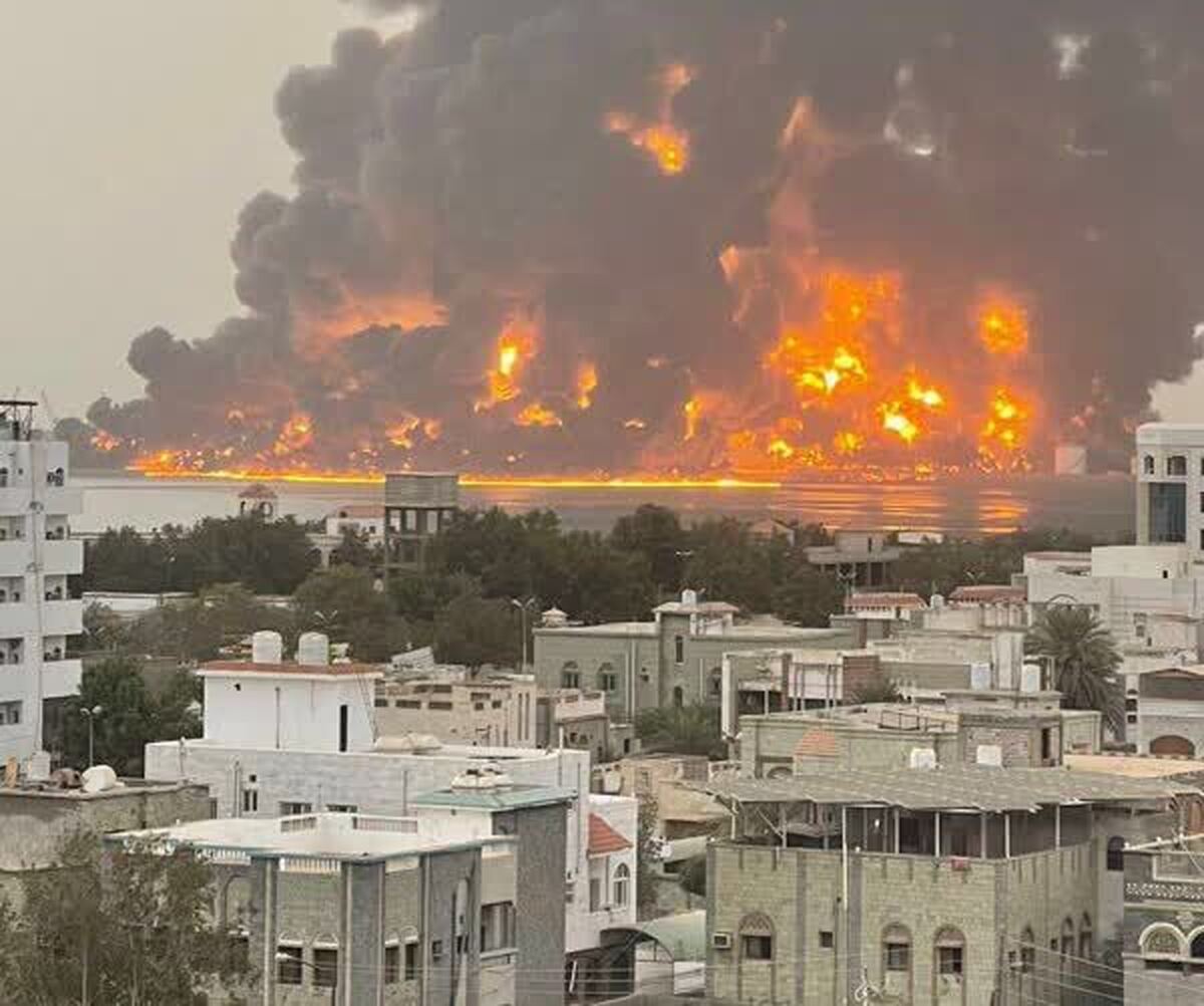 جنگنده‌های اسرائیلی به یمن حمله کردند + عکس