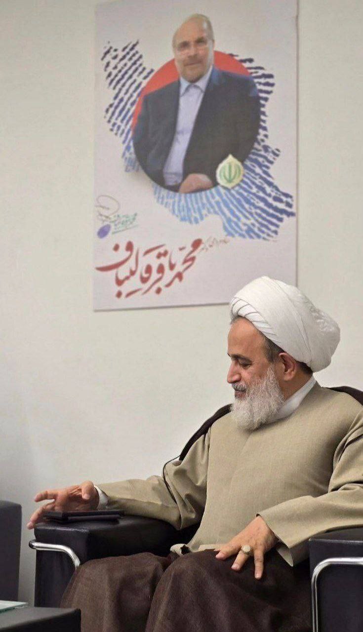 عکس| علیرضا پناهیان در ستاد قالیباف پربازتاب شد