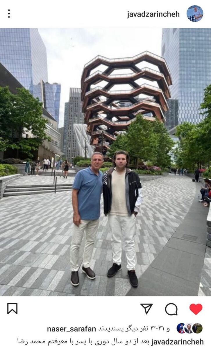 عکس| دلتنگی این استقلالی در آمریکا به پایان رسید عکس| دلتنگی این استقلالی در آمریکا به پایان رسید