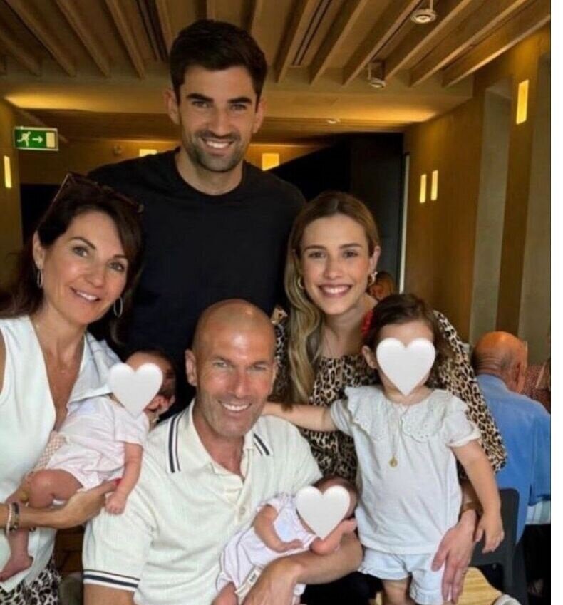 عکس| جشن تولد ۵۲ سالگی زیدان در کنار دوقلوها عکس| جشن تولد ۵۲ سالگی زیدان در کنار دوقلوها