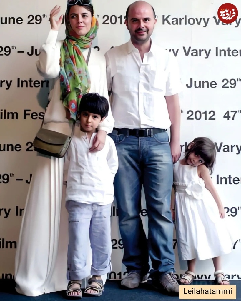 عکس| تیپ و استایل خانوادگی لیلا حاتمی و علی مصفا در جمهوری چک