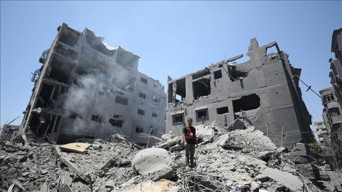 حمله توپخانه‌ای سنگین رژیم صهیونیستی به شرق شهر غزه