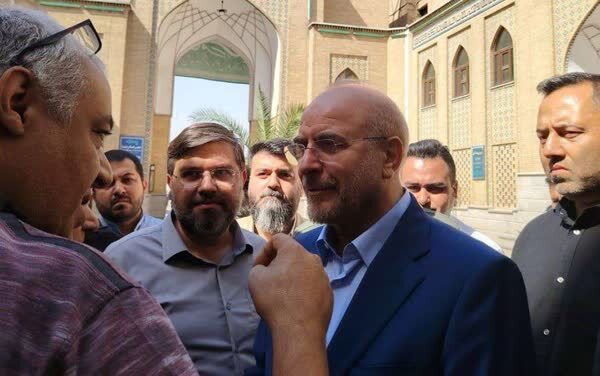 قالیباف کجا رای داد؟ + عکس