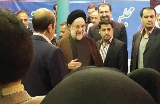 سید محمد خاتمیکجا رای داد؟ + عکس