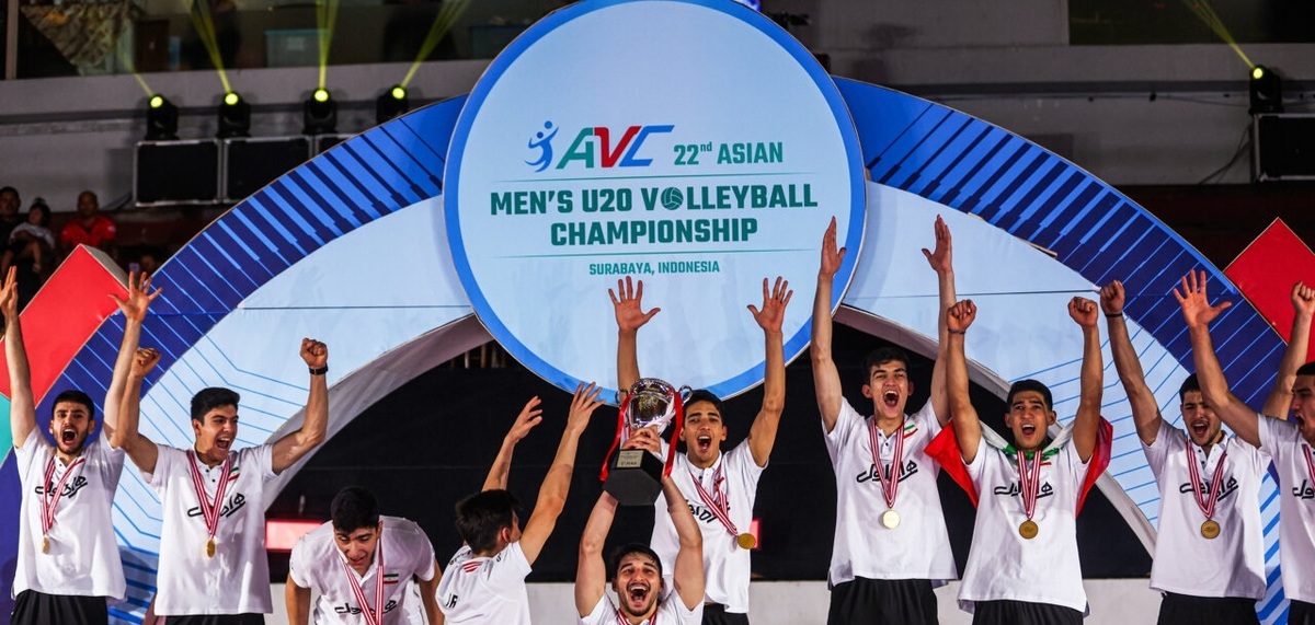 تصاویر| فینال والیبال قهرمانی مردان زیر ۲۰ سال آسیا؛ ایران و کره جنوبی