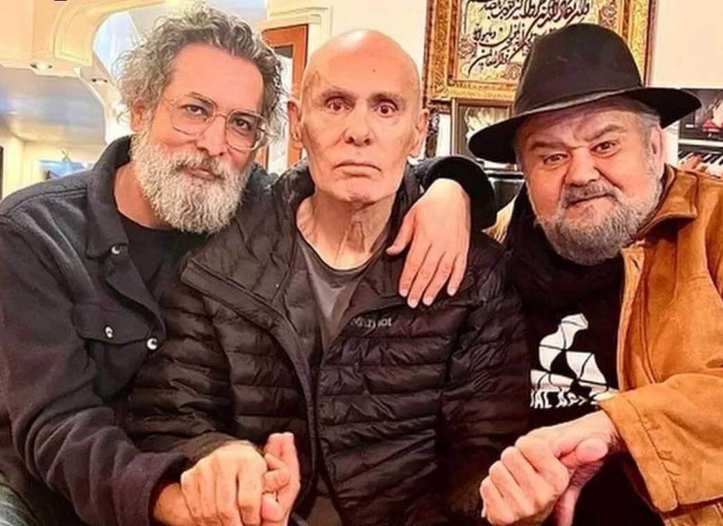 عکس| عیادت اکبر عبدی و سعید ملکان؛ وضعیت جسمانی تلخ «جمشید هاشم‌پور»؛