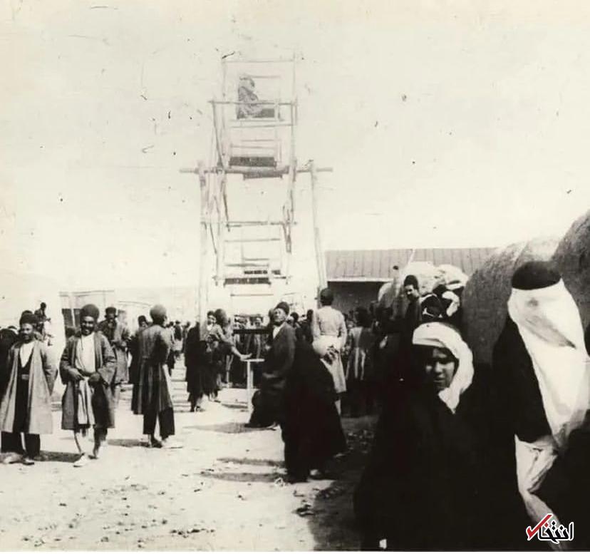 عکس| یک شهربازی قاجاری در اطراف تهران