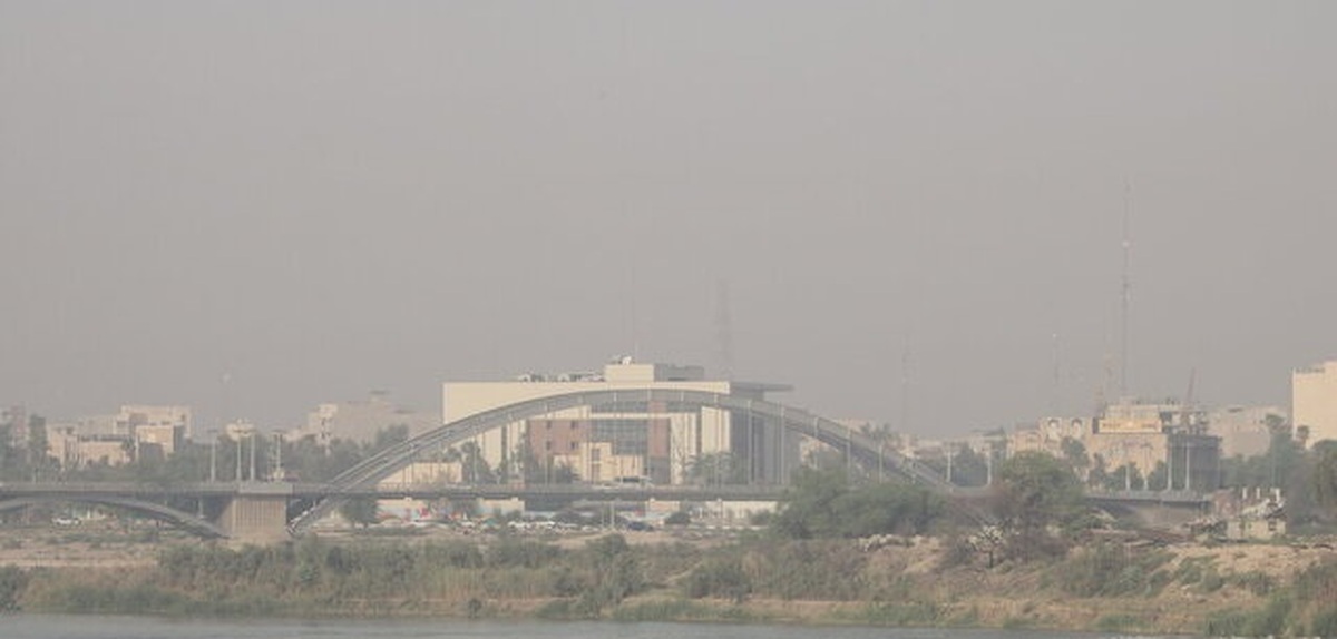 هوای خوزستان نارنجی شد