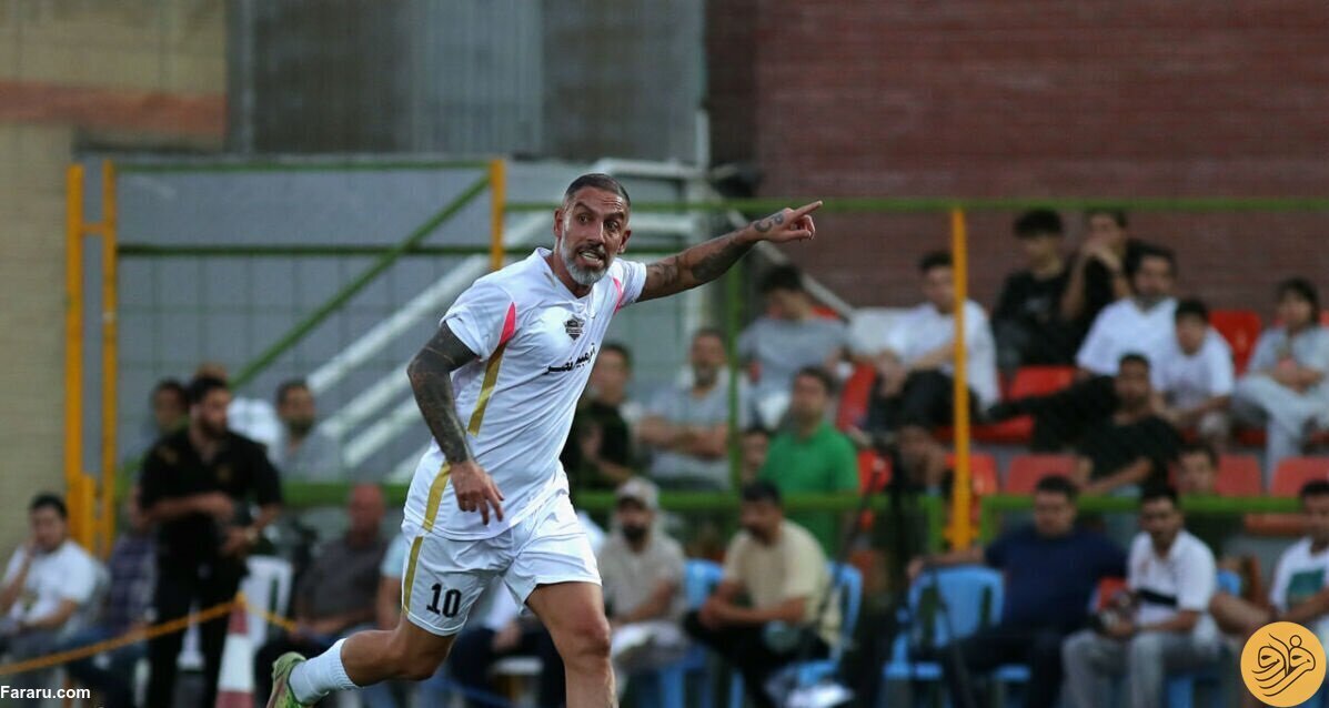 عکس| گردپیری بر صورت اشکان دژاگه نشست؛ قاب باور نکردی ستاره ایرانی