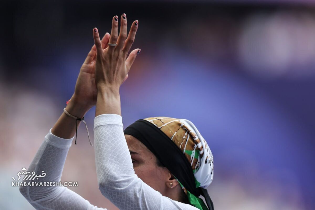 عکس| طرح جالب ناخن‌های فرزانه فصیحی در المپیک پاریس ۲۰۲۴