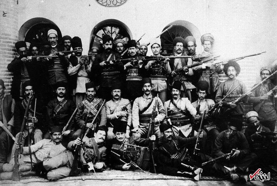 عکس| کمیسیون جنگ رشت و قزوین در سال‌های مشروطه