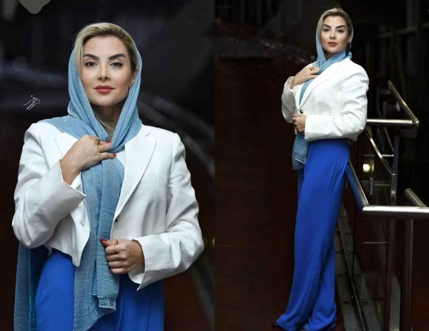 عکس| مونا فائزپور؛ همسر ارسطوی پایتخت در اکران فیلم «یادگار جنوب»