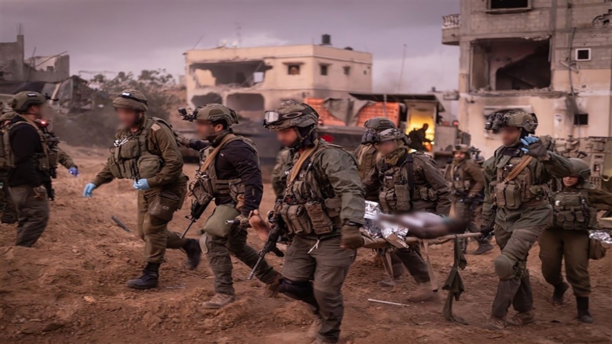 هدف قرار گرفتن نظامیان اسرائیل در غزه
