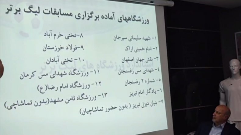 عکس| ۱۳ ورزشگاه آماده لیگ برتر شدند