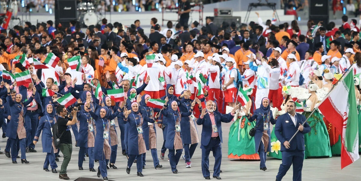 عکس| لباس کاروان ورزشی ایران در المپیک ۲۰۲۴ پاریس