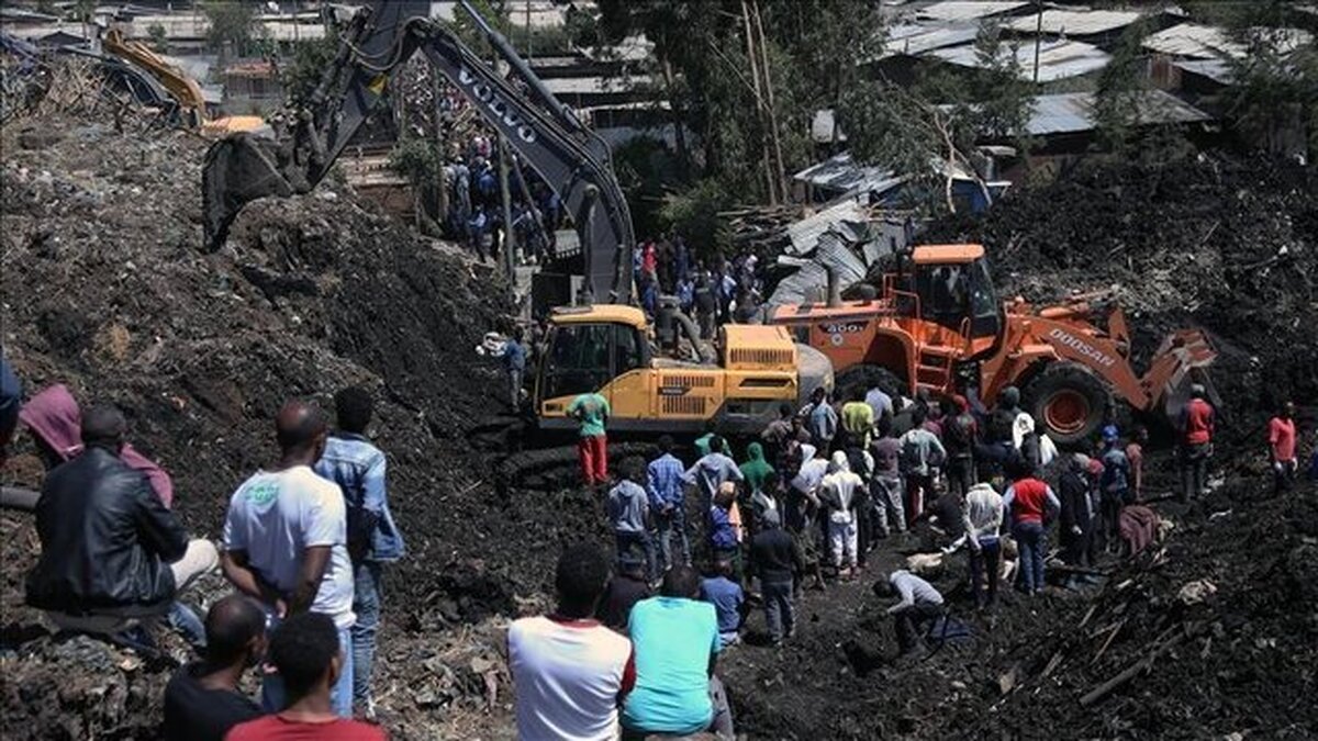 رانش زمین در اتیوپی جان ۱۴۶ نفر را گرفت