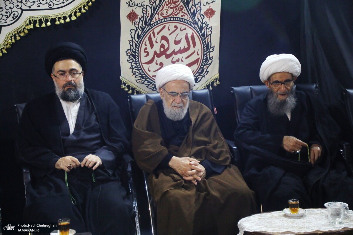 عکس| برادر سیدحسن خمینی در یک مراسم