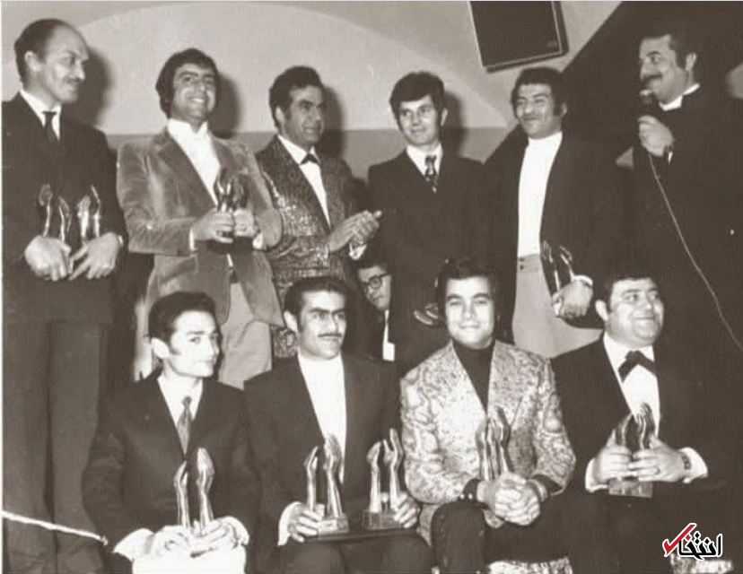 عکس| بازیگران معروف در جشن سپاس؛ بهروز وثوقی تا شباویز در سال ۱۳۴۹