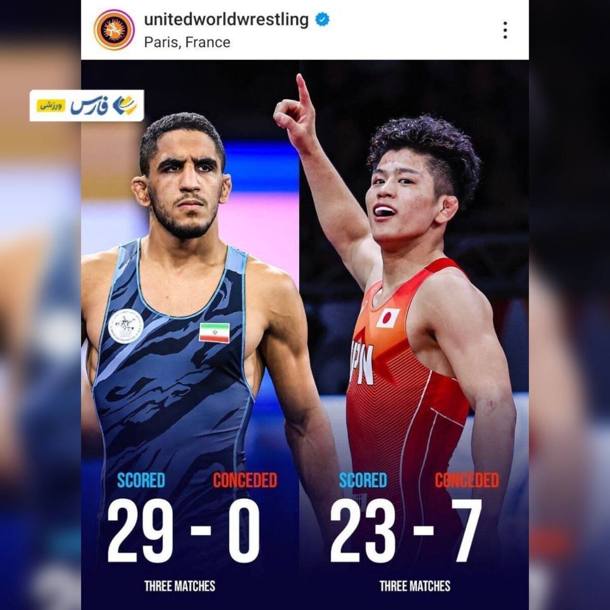 عکس| پوستر اتحادیه کشتی برای فینال رحمان عموزاد و حریف ژاپنی عکس| پوستر اتحادیه کشتی برای فینال رحمان عموزاد و حریف ژاپنی