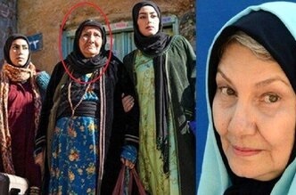 عکس| تغییر چهره مه‌لقا خانم «نون خ» در سن 77 سالگی