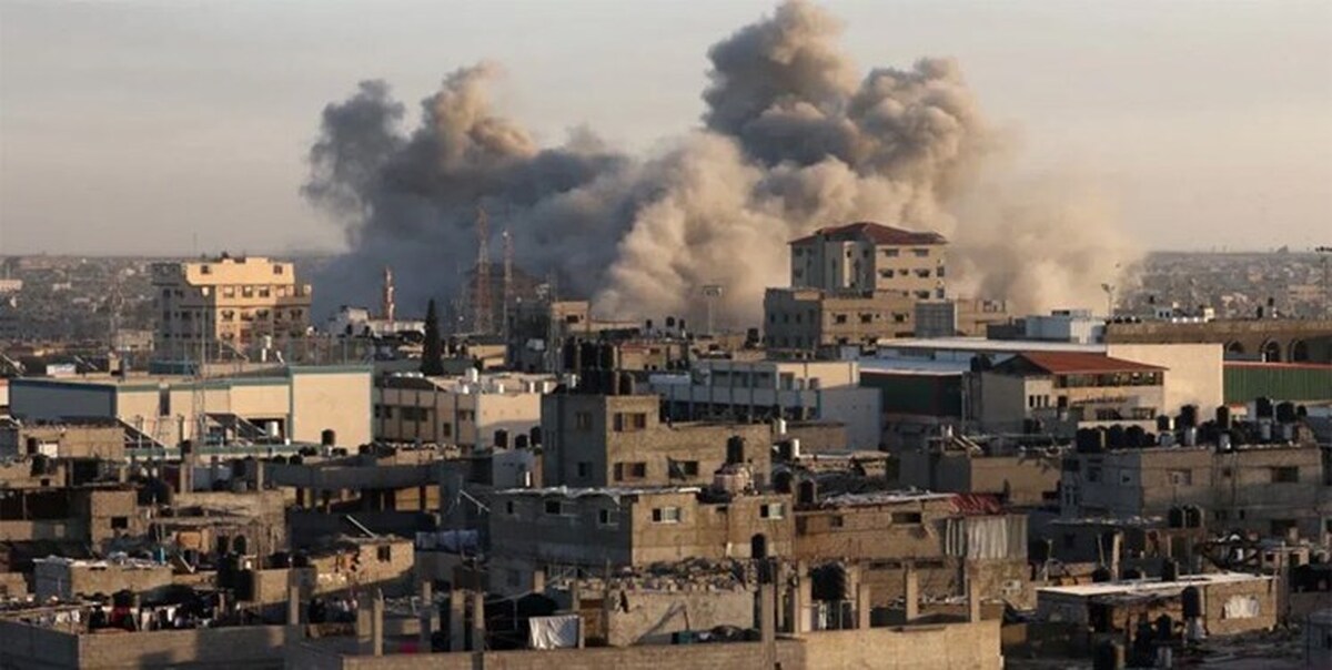 اسرائیل منازل مسکونی را در خان‌یونس بمباران کرد